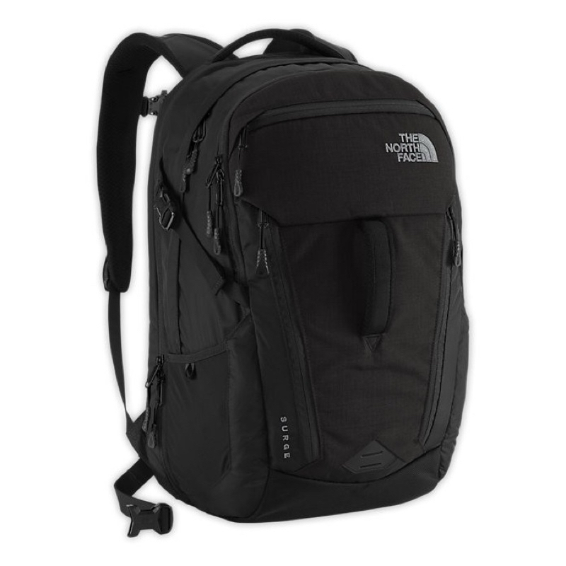 全新正品 The North Face SURGE 30公升/15吋 電腦包/登山包/登機包/後背包-黑