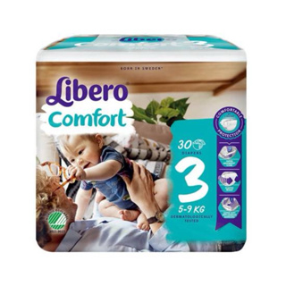 Libero麗貝樂 Comfort 嬰兒紙尿褲 / 尿片 / 尿布S 29片