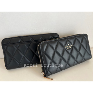 現貨 Kate spade 菱格 長夾 wallet Kate spade皮夾 ks長夾