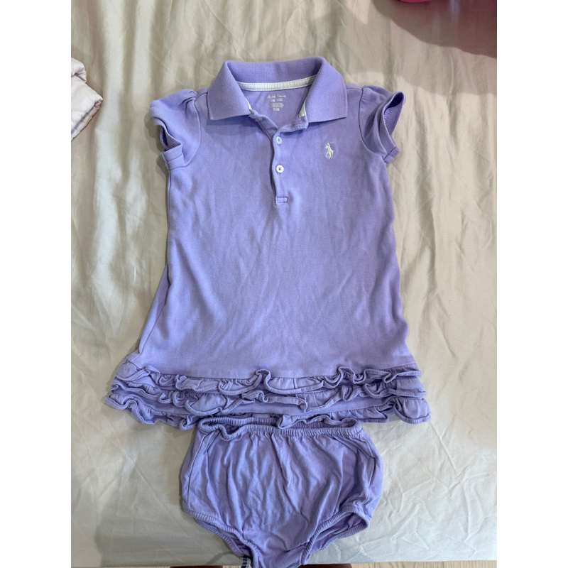 二手Polo ralph lauren 12M、18M女童洋裝（都有成套的小內褲）