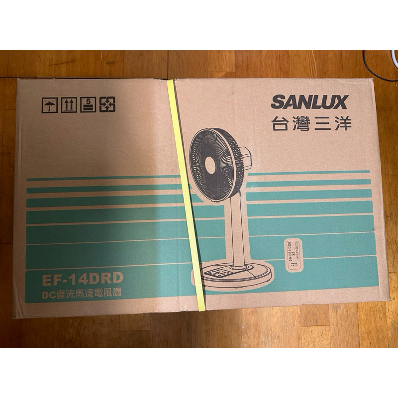 SANLUX台灣三洋 14吋變頻遙控電風扇【EF-14DRD】