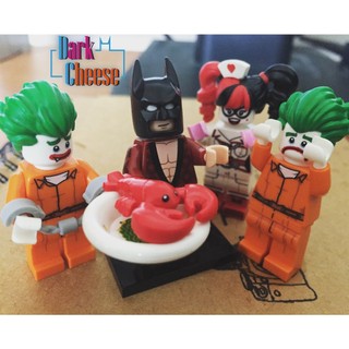 樂高 LEGO DC系列 人偶 小丑 小丑女 哈莉 水行俠 鯊魚王 奇蹟先生 女獵手 元素人 神力女超人