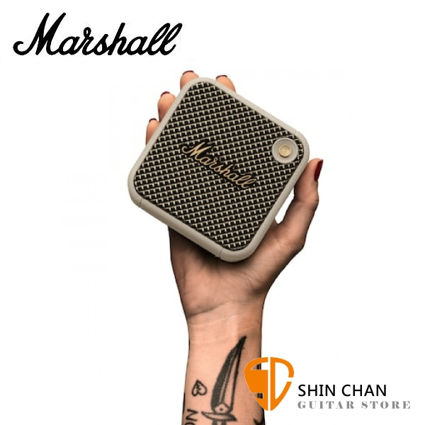 Marshall Willen 迷你音響 奶油白 藍牙喇叭 IP67防水 輕巧攜帶設計 無線喇叭 藍牙5.2 台灣公司貨