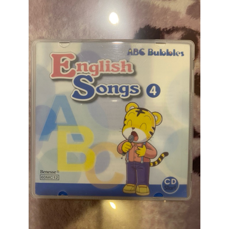 二手 巧虎 巧連智 ABC Bubbles CD English Songs 4