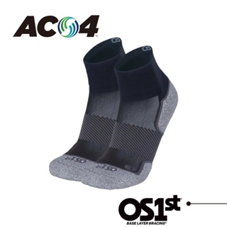 【OS1st】AC4足弓健康舒適襪(中筒) 4段式壓力 美國品牌 台灣製造(1雙入)