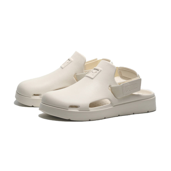 Puma Shibui Mule 包頭拖鞋 護趾鞋子 奶油白色拖鞋 涼鞋 穆勒鞋 39488303