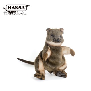 Hansa 8225-短尾矮袋鼠手偶33公分長