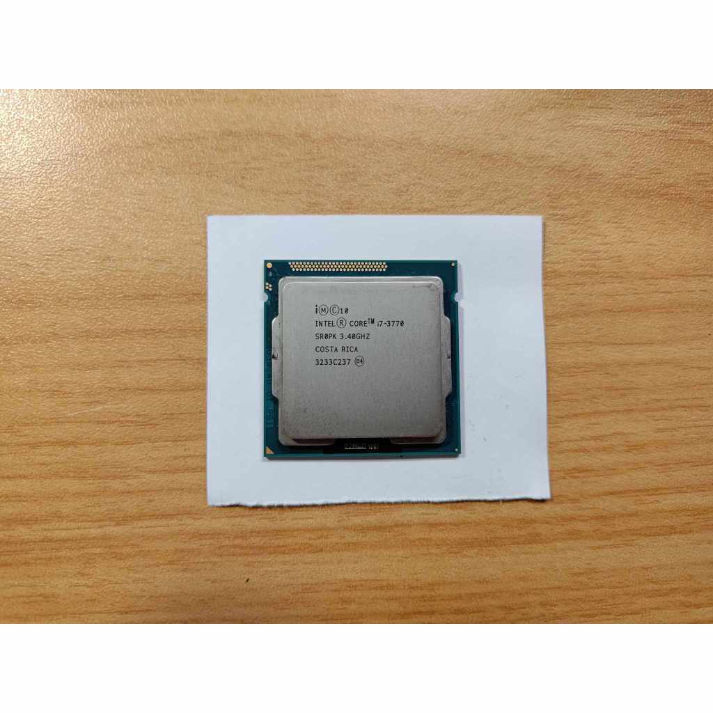 Intel core i7-3770 CPU 拆機良品