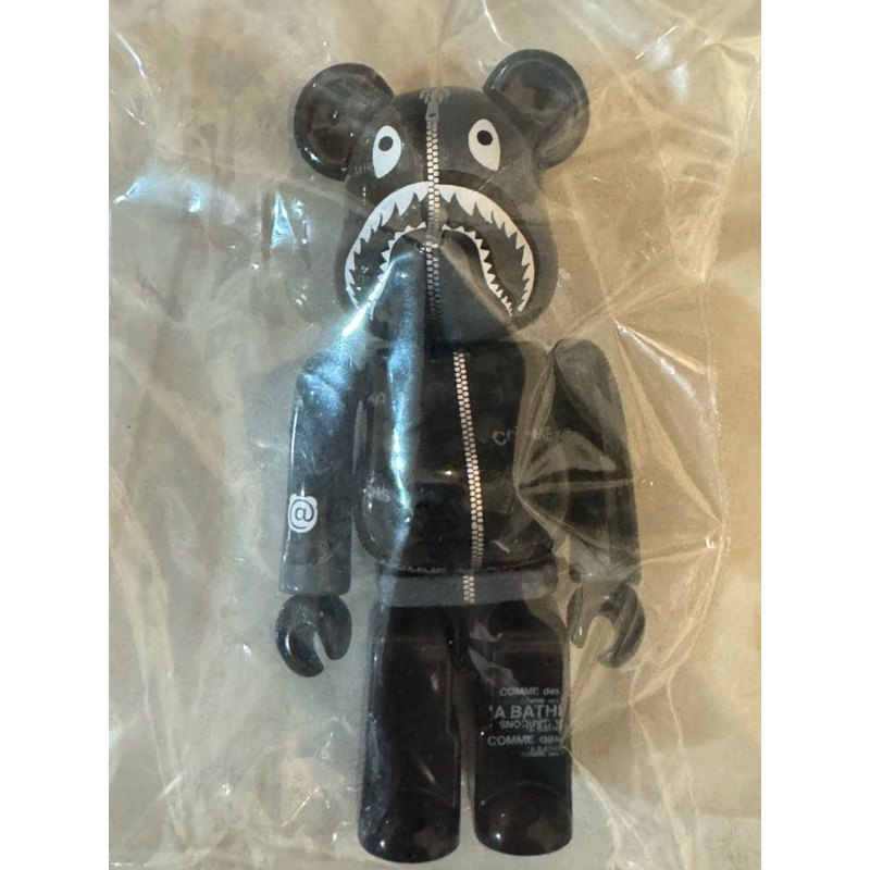 BE@RBRICK 庫柏力克熊 bearbrick BAPE CDG CAMO SHARK 500%拆出的100%