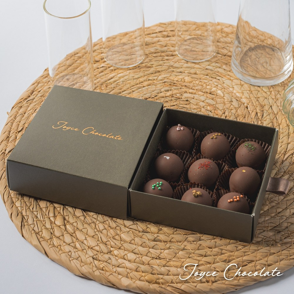 Joyce Chocolate 爆漿松露巧克力禮盒 (9顆/盒)