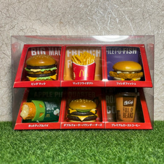 【CJTOYZ】2010 日本 麥當勞 第一彈 食物模型吊飾 展示組 Food Strap 玩具 模擬模型 吊飾 擺飾