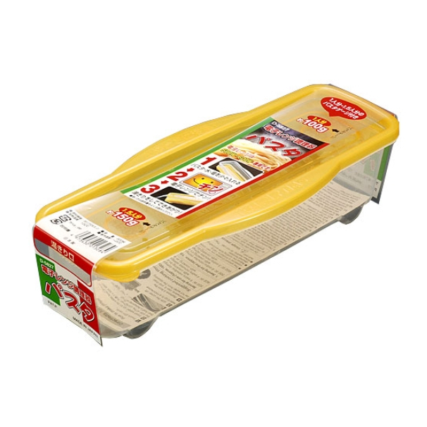 【猿人雜貨】日本製 SANADA D5827 義大利麵調理器 微波煮麵盒 麵條容器 麵條收納盒 麵條保鮮收納盒 長形收納