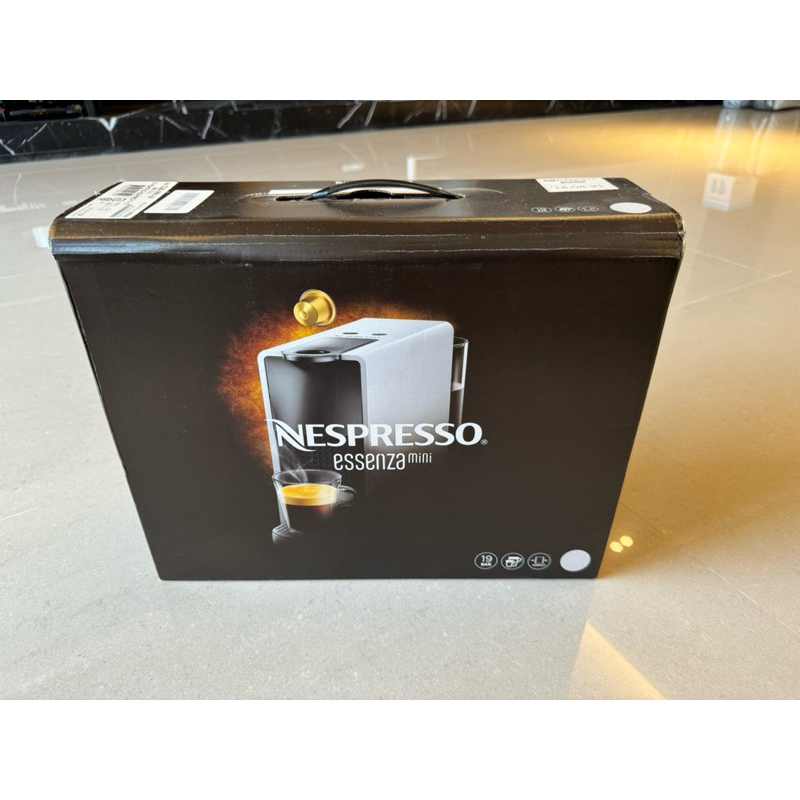 全新-【Nespresso】膠囊咖啡機 Essenza Mini_白色