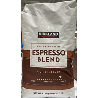 🆕新包裝！Kirkland Signature科克蘭義式深度烘焙咖啡豆 義式深焙咖啡豆 1.13公斤-吉兒好市多代購