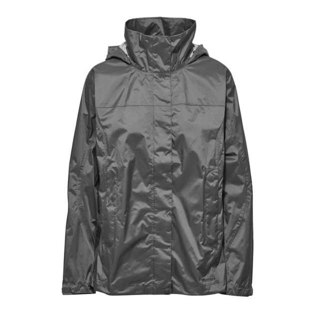 運送中 Marmot PreCip Eco Jacket 防風防水外套 雨衣-女款灰S