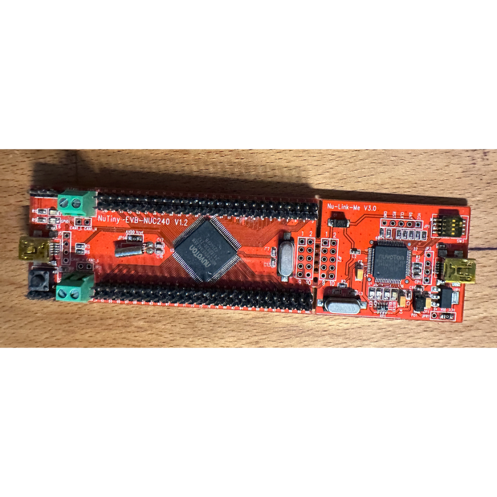 零件 未測 Nuvoton 8051 EVAL BRD 開發板 只要 99 元