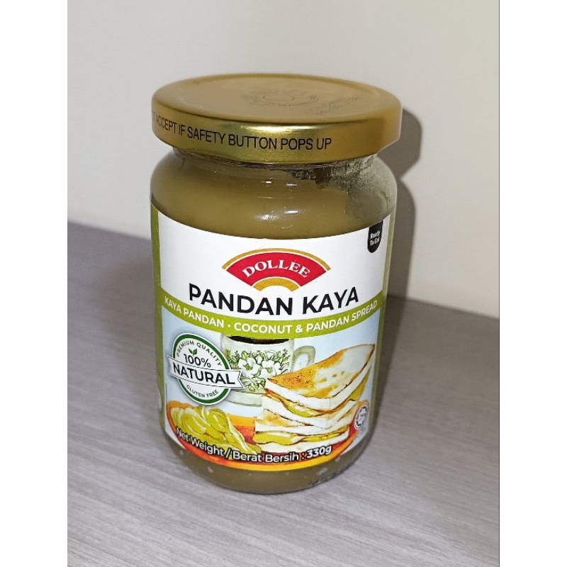 多利牌 斑蘭咖椰醬 dollee pandan kaya 斑蘭醬 咖椰醬