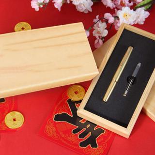 SKB 文明鋼筆 黃銅袖珍鋼筆禮盒組-M尖(RS-301N)送禮自用兩相宜