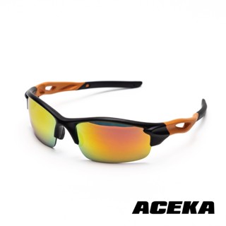 【Walkplus】ACEKA SONIC系列/超輕量炫彩運動太陽眼鏡(活力橘)/墨鏡/抗UV400/臺灣製/止滑/輕量