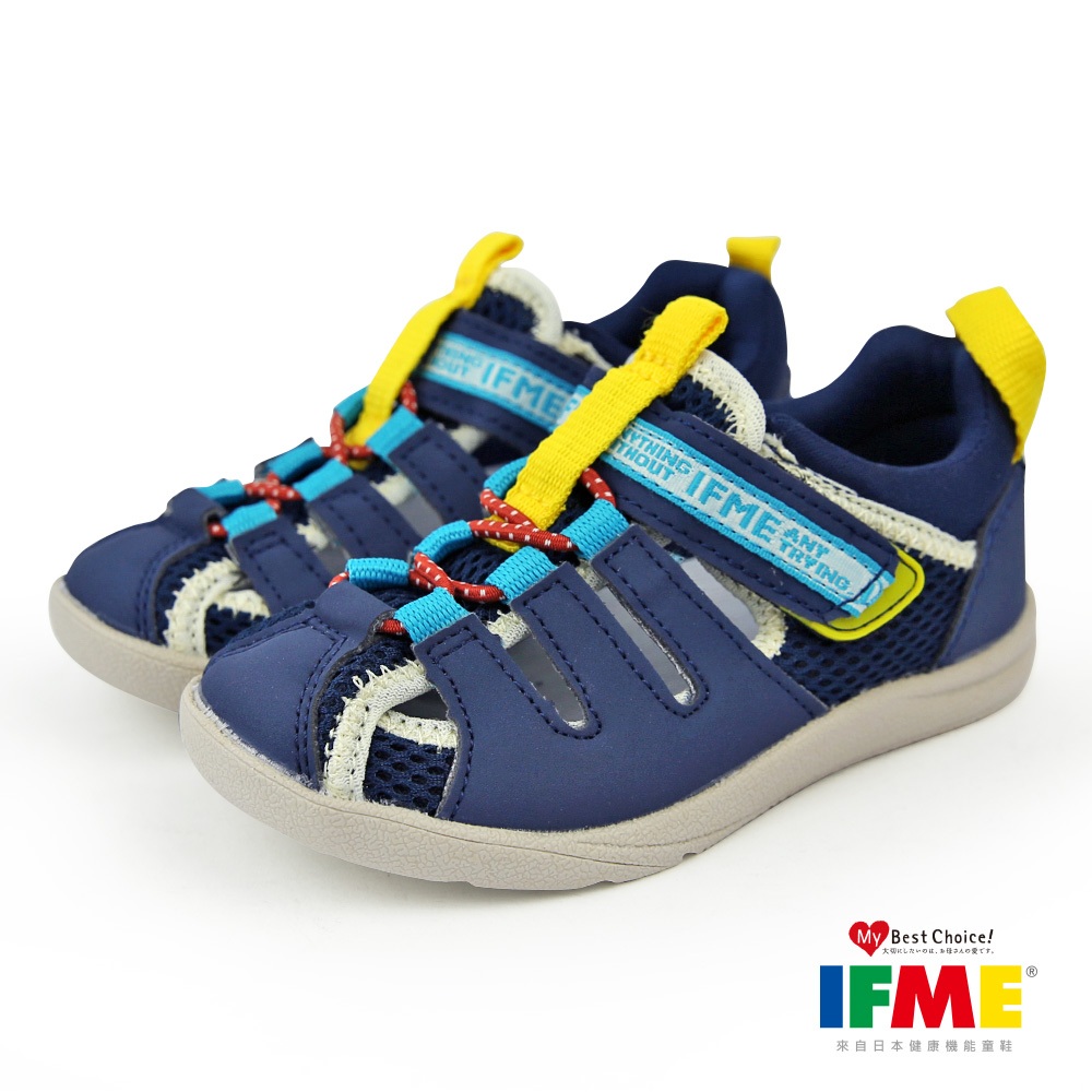 【日本IFME】機能童鞋 中童 16-18cm 水涼鞋 男童 IF0101