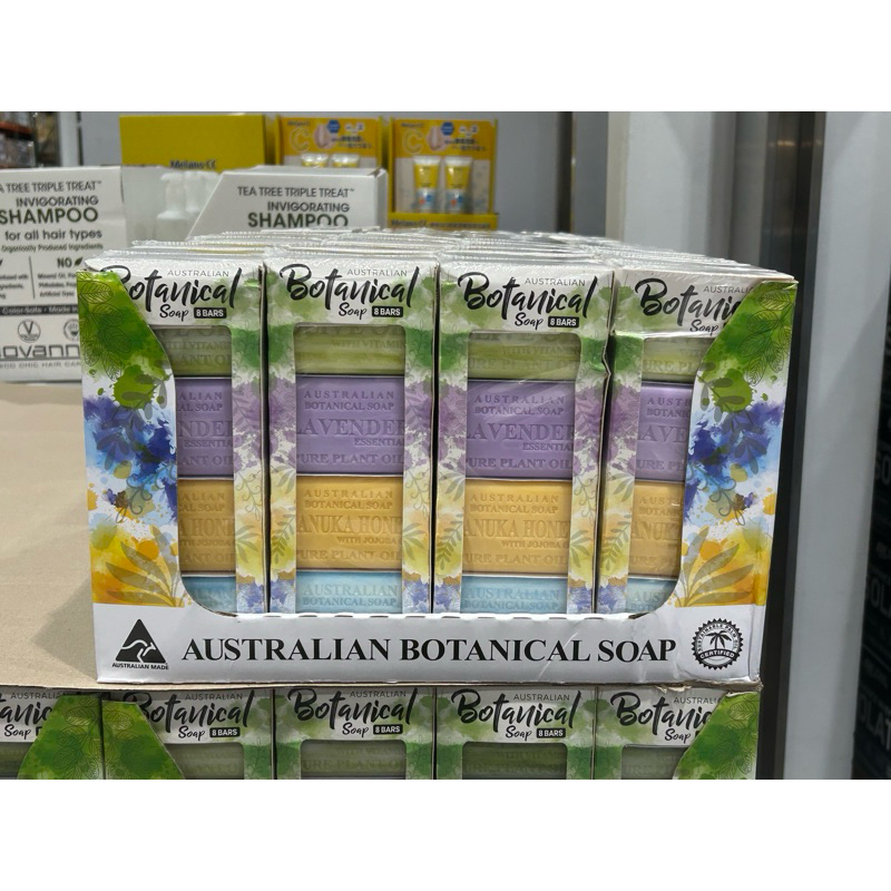 現貨快出 Australian Botanical 澳洲製植物精油香皂 200公克 X 8入 好市多 精油香皂