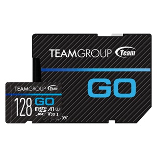 TEAM 十銓 128G GO 4K Micro SDHC/SDXC UHS-I 運動攝影記憶卡
