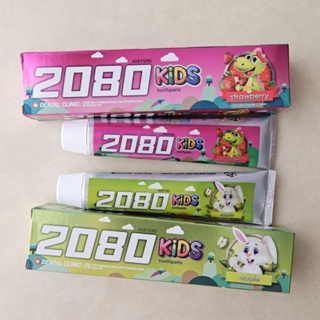 全新 韓國 2080強齒健齦兒童牙膏 80g 蘋果／草莓 任選一件
