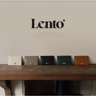 317Korea SLOWAND X LENTO 卡夾 自訂款 小牛皮 精緻感 信用卡夾 minimal card