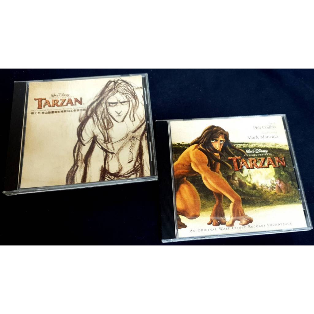 泰山 Tarzan 電影原聲帶 CD+VCD