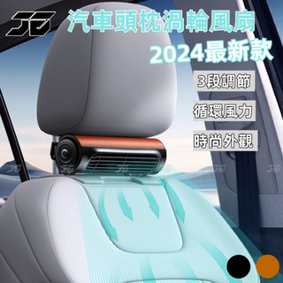 【3段出風 瞬間降溫 】車用風扇 車用電風扇 頭枕風扇 座椅風扇 車內風扇 椅背風扇 大風力風扇