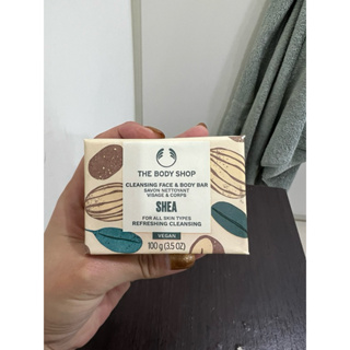 THE BODY SHOP 美體小舖 乳油木果修護臉部&身體潔膚皂(100G)