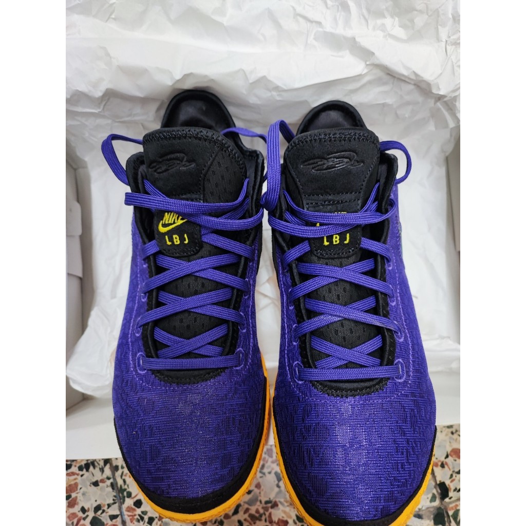 Nike Zoom LeBron NXXT Gen EP 紫黑黃 us9.5籃球鞋 LBJ DR8788-500 紫金