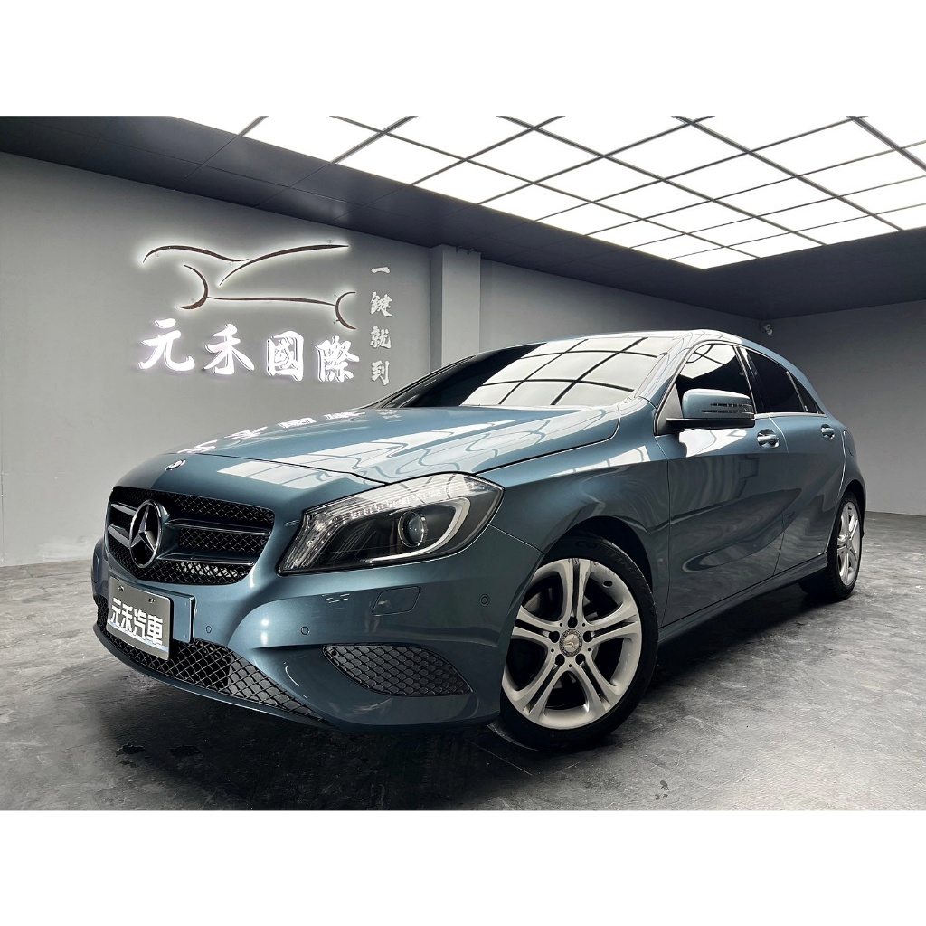 2015年式 W176 M-Benz A-Class A180 1.6 汽油藍找錢 實車實價 全額貸 一手車 女用車 非