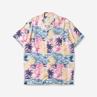 HURLEY｜男 LINEN RINCON CAMP SS 短袖襯衫