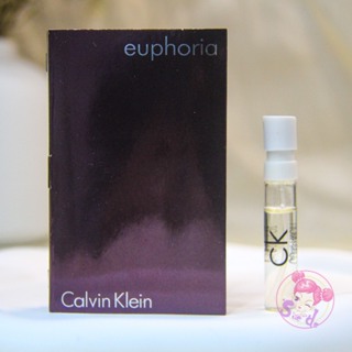Calvin Klein 卡文克萊 誘惑女士 Euphoria 女士淡香水 2ml 全新 原版試管香水 隨身噴瓶