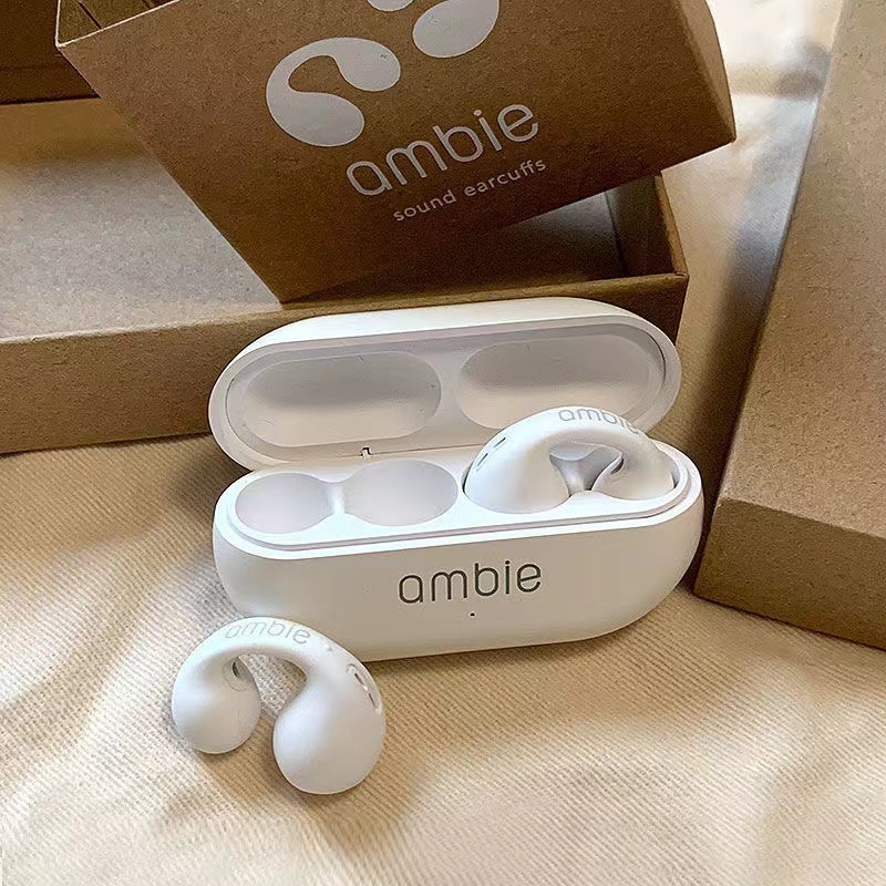 台灣現貨 日本ambie 真無線藍牙耳機 sound earcuffs 無線耳機 藍牙5.3 耳夾式 骨傳導藍牙耳機