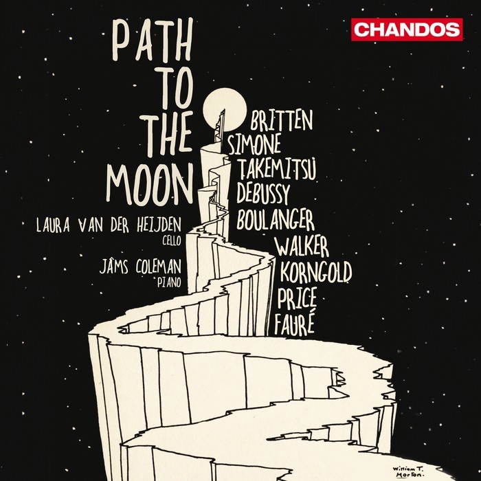 大提琴作品集 月球之路 范德海登 van der Heijden Path To the Moon CHAN20274