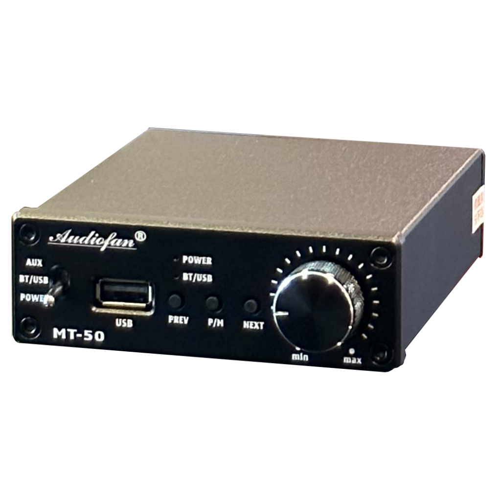 《 南港-傑威爾音響 》Audiofan MT-50 迷你多功能立體聲擴大機 USB / MP3