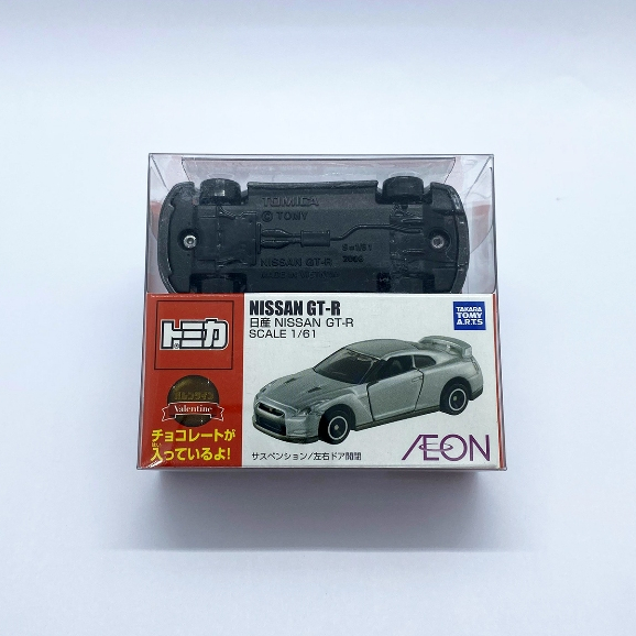 【現貨】TOMICA 多美小汽車  AEON 情人節 限定 日產 Nissan GT-R 巧克力 全新未拆