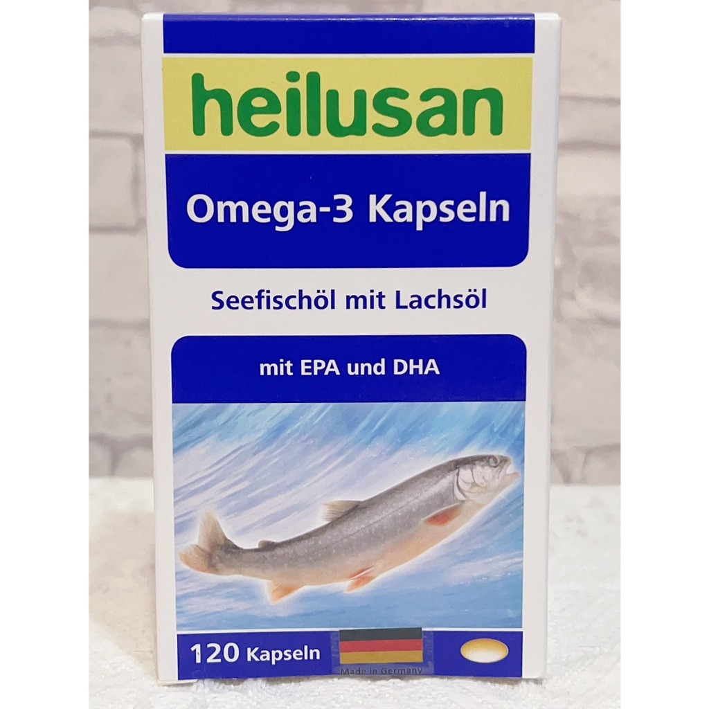 &lt;開立發票&gt;🌟優惠🌟德國 好立善 純淨深海鮭魚油 (120粒/盒)