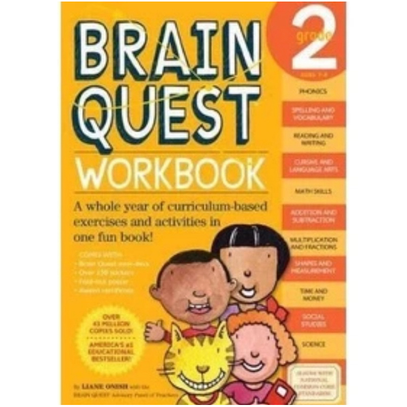 Brain Quest Workbook 英文學習書 外文書 兒童書