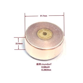 結束營業大拍賣 ANV 音響 DIY 喇叭 分音器專用 mundorf銅箔電感 空心 圓形 MD-108C1601一個