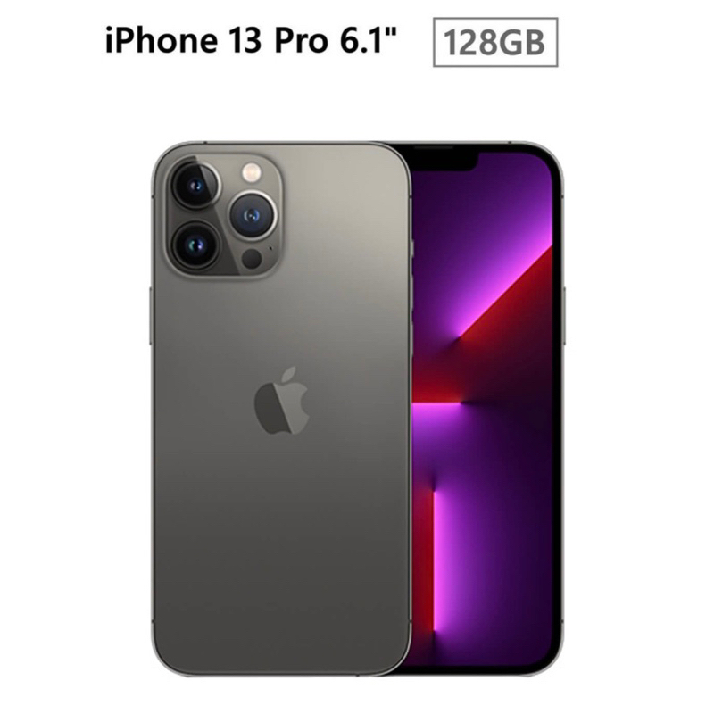  Apple iPhone 13 Pro黑色128GB二手、健康80%、螢幕6.1吋、A15晶片「板橋可自取」