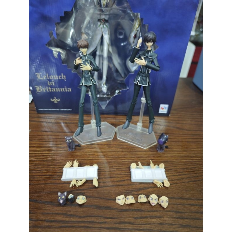 [二手] figma bp 002 003 code geass 反叛的魯路修 沒盒