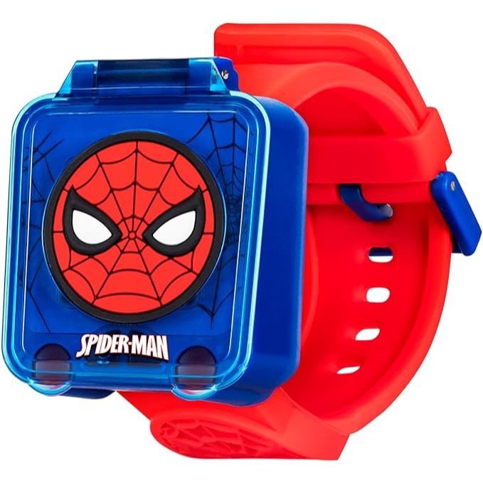 預購可換桌面有小遊戲❤️正版❤️美國專櫃 MARVEL 蜘蛛人 spider man 手錶 電子錶 Accutime童錶
