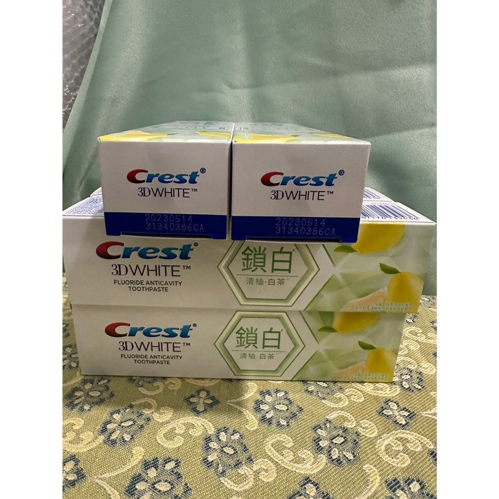 全新現貨【CREST】CREST香氛鎖白牙膏-清柚•白茶 #全新 #現貨 #CREST #正貨 #公司貨