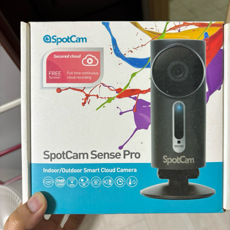 ♜現貨♖ SpotCam Sense Pro 防水高清1080P 監視器 無線WiFi網路攝影機 遠端監控 視訊監控