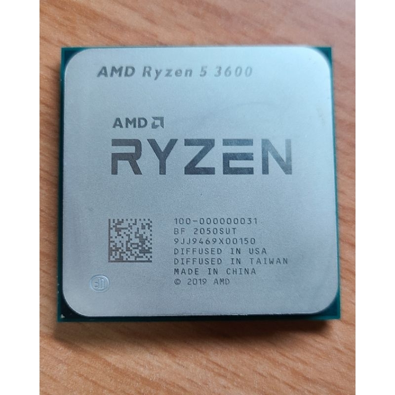 AMD Ryzen5 3600 過保 無盒 有風扇 #Ryzen #AMD