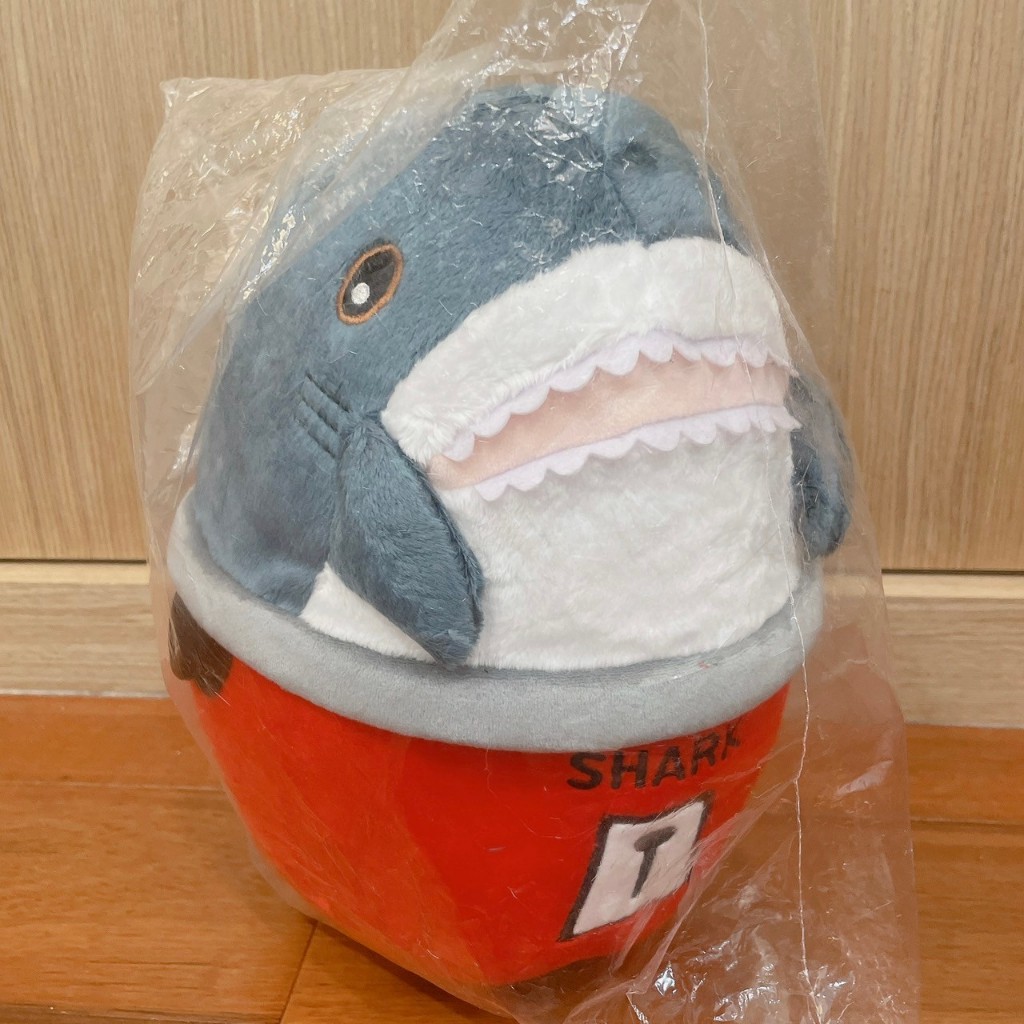 電鍋鯊魚 鯊鍋 28cm 11英吋 娃娃 玩偶