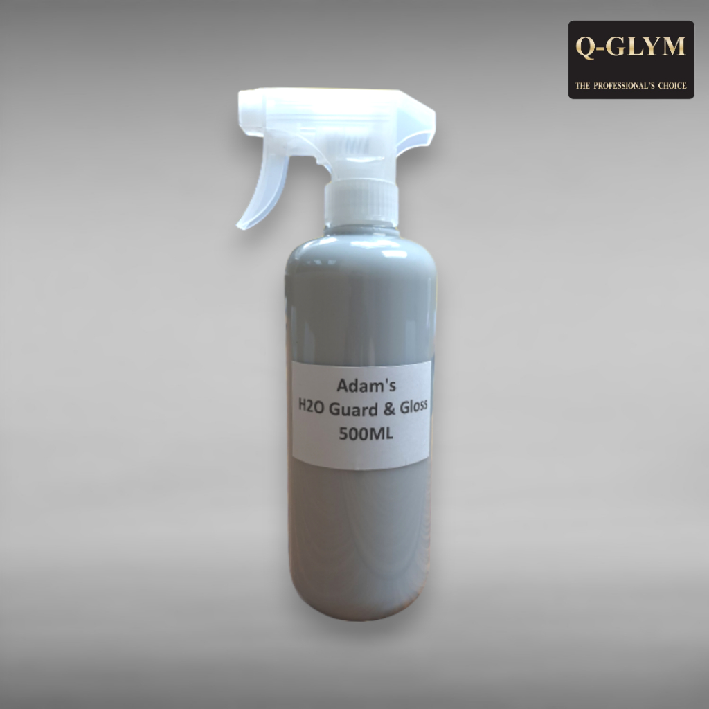 Adam's H2O Guard &amp; Gloss 500ml 分裝瓶 贈Q-GLYM 亮澤維護劑 100ML 亞當